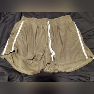 Green shorts